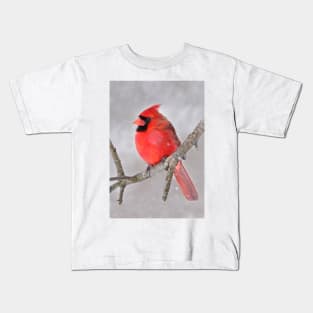 Northern Cardinal Kids T-Shirt